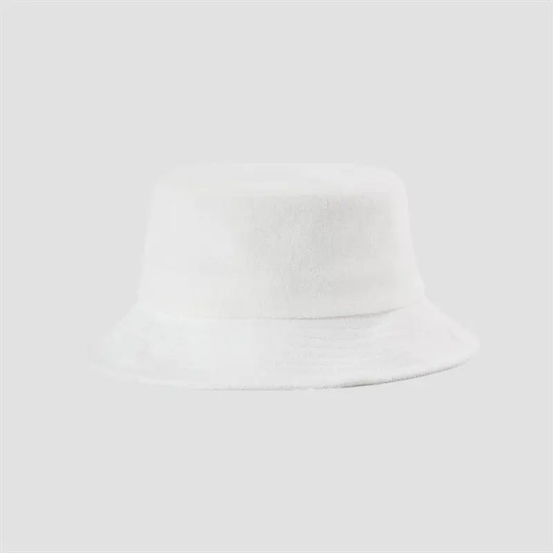 Wholesale Blank Terry Cloth Bucket Hat - 112