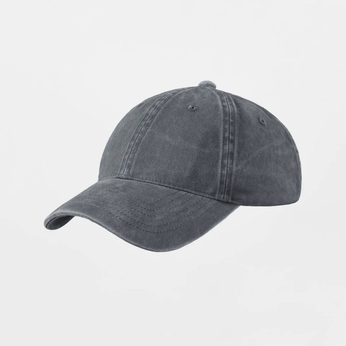 Blank & Custom 6 Panel Distressed Vintage Dad Hat Wholesale - 6123