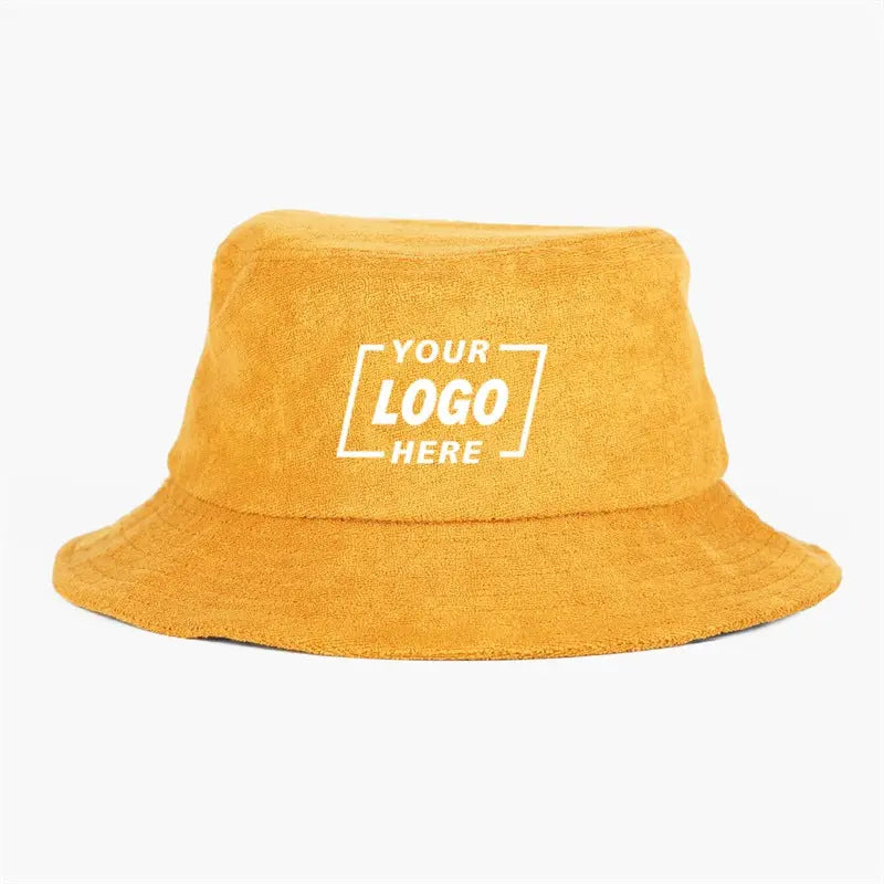 Wholesale Blank Terry Cloth Bucket Hat - 112
