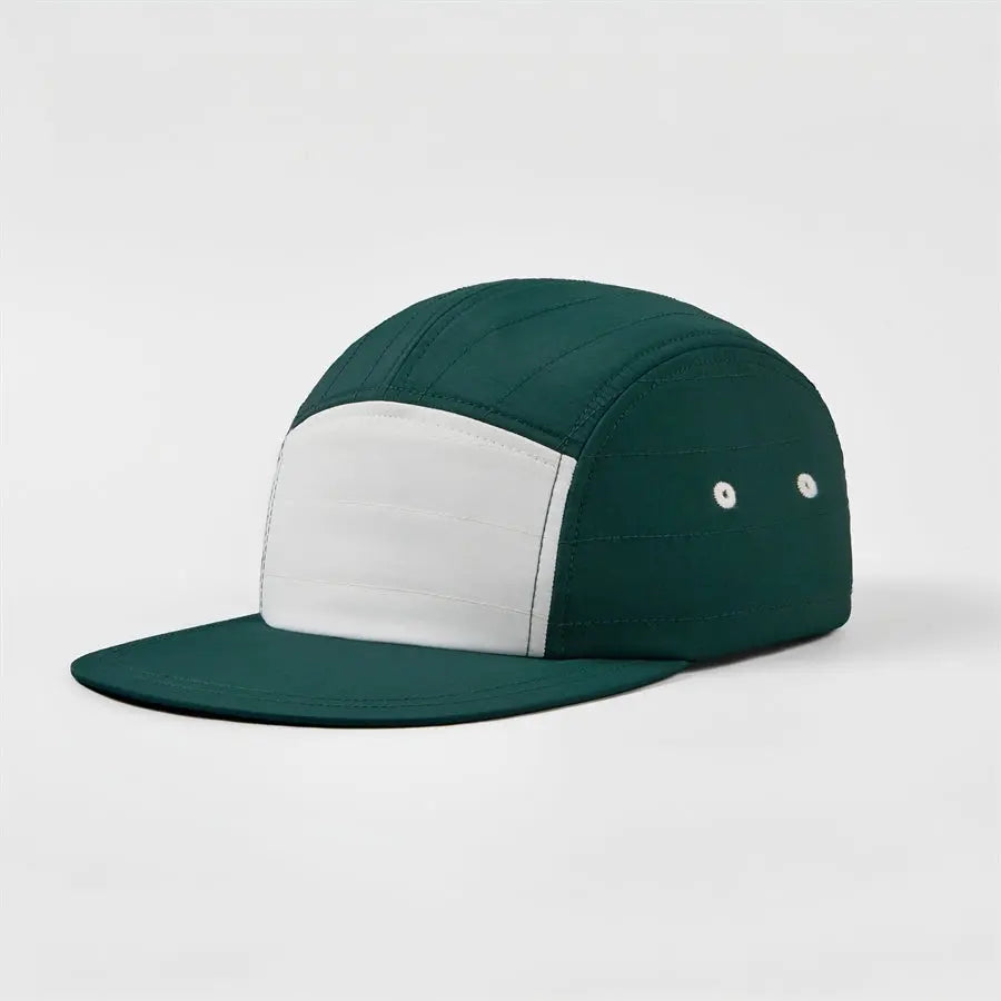 Blank 5 Panel Water Repellent Quilted Camper Cap for Winter Wholesale - 5128