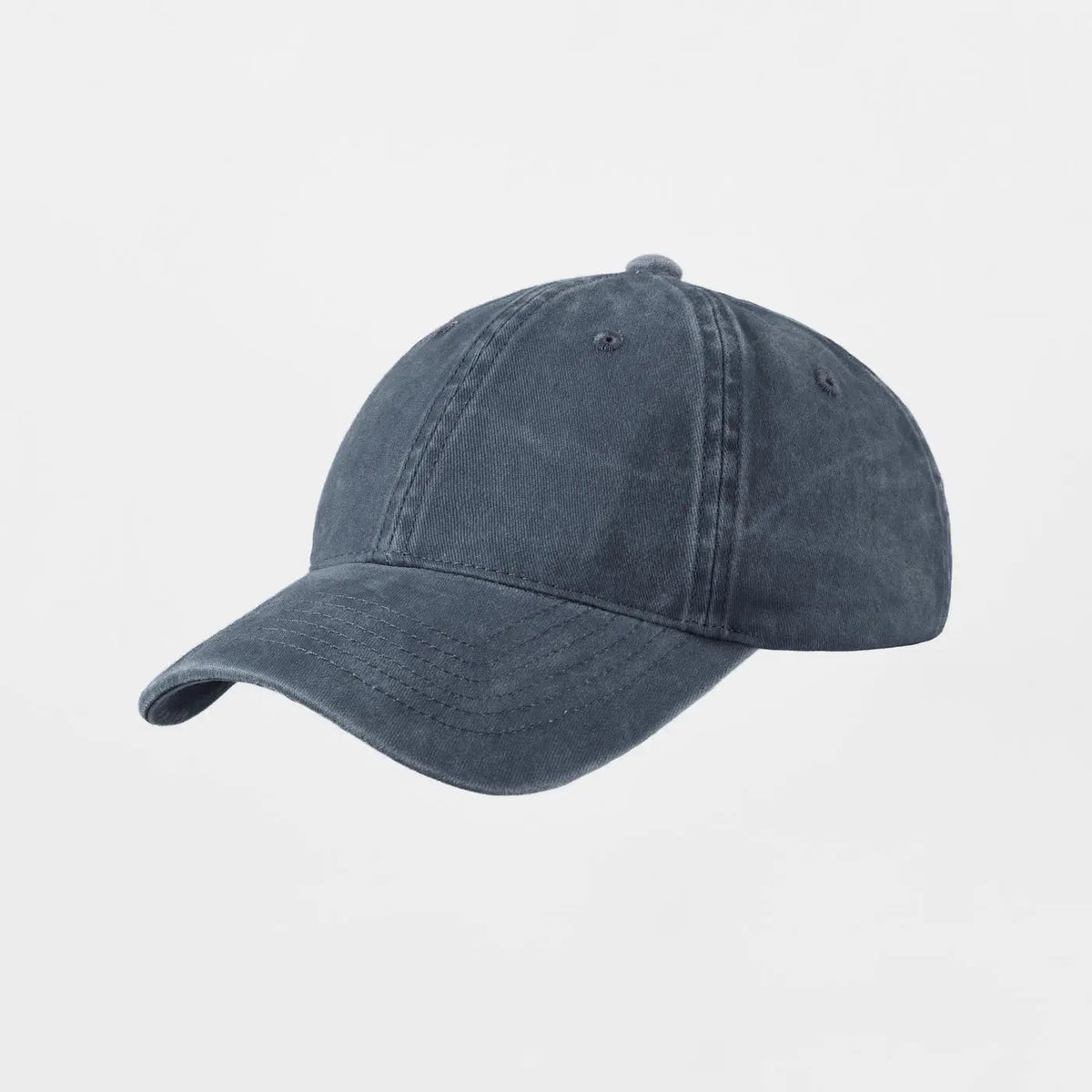 Blank & Custom 6 Panel Distressed Vintage Dad Hat Wholesale - 6123
