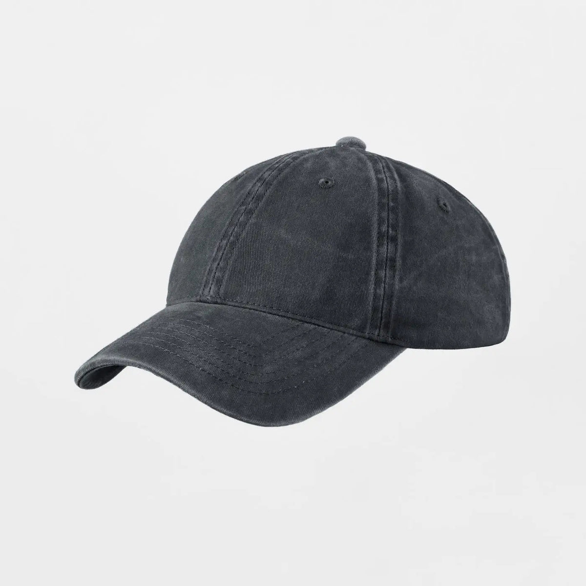 Blank & Custom 6 Panel Distressed Vintage Dad Hat Wholesale - 6123