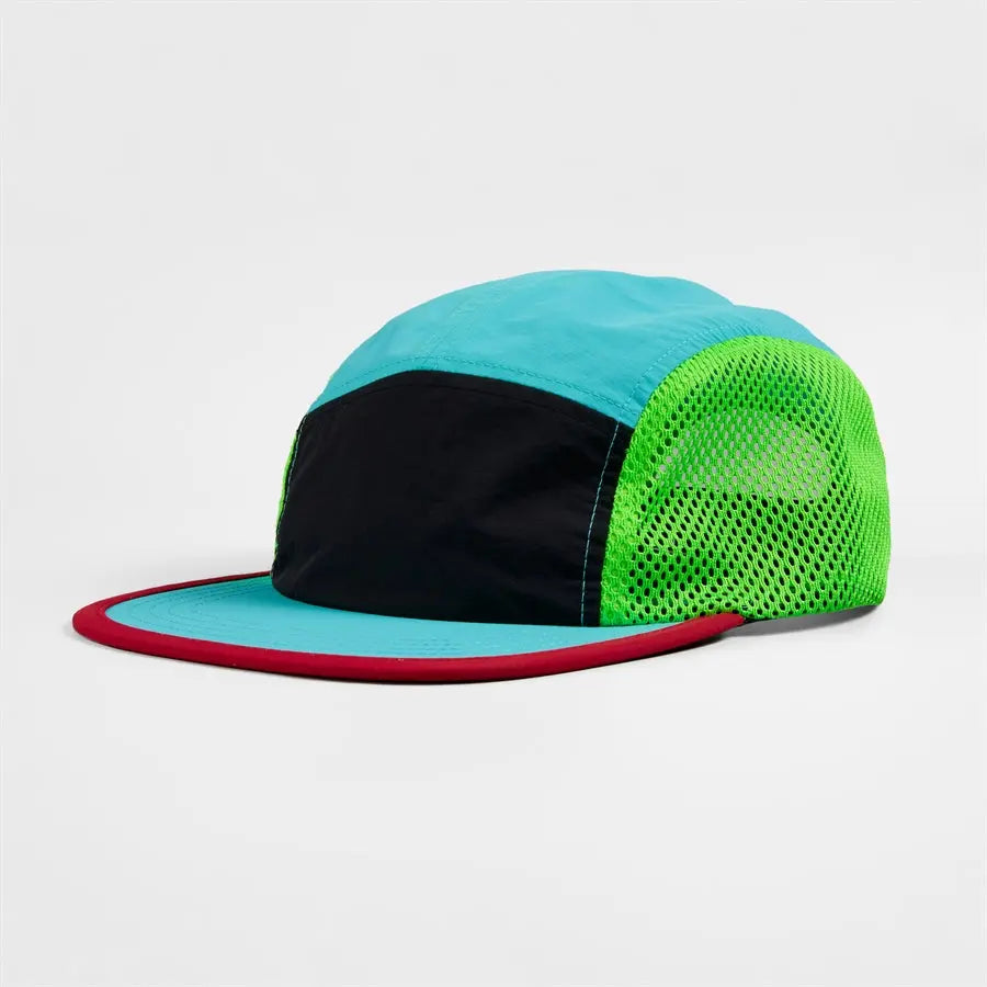 Blank & Custom Water Repellent 5 Panel Nylon Mesh Camper Hat Wholesale - 5209