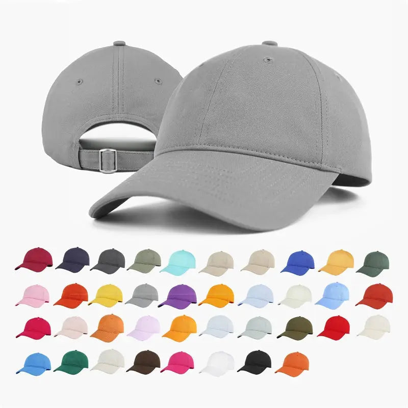 Blank & Custom Classic Cotton Twill Unisex Dad Hat Wholesale (38colors)  - 6120