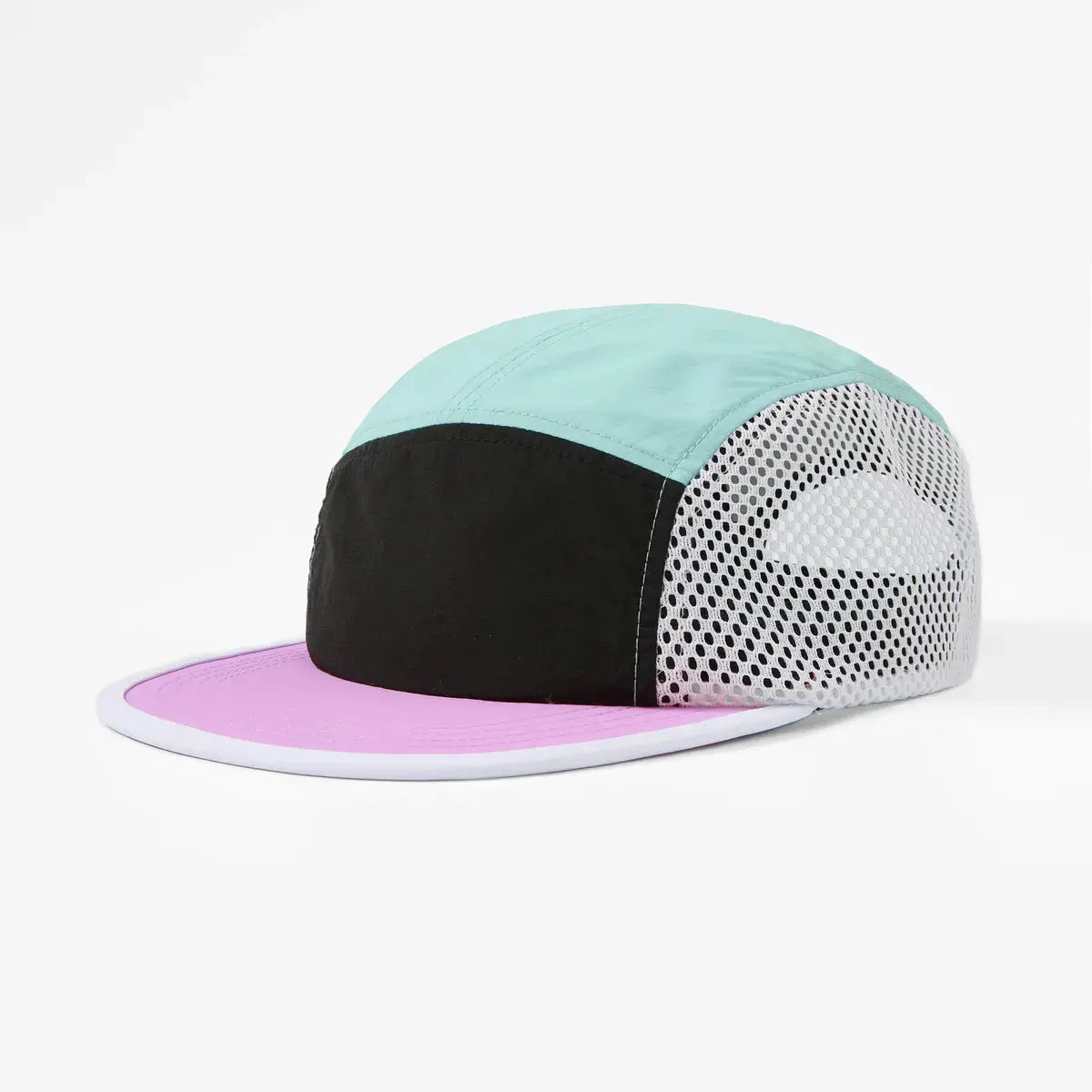 Blank & Custom Water Repellent 5 Panel Nylon Mesh Camper Hat Wholesale - 5209