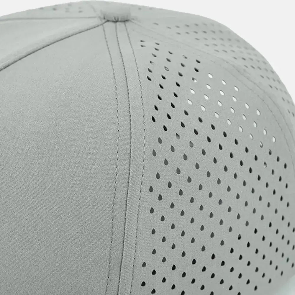 Blank & Custom 5 Panel Laser Perforated Performance Golf Rope Hat Wholesale - 6526P