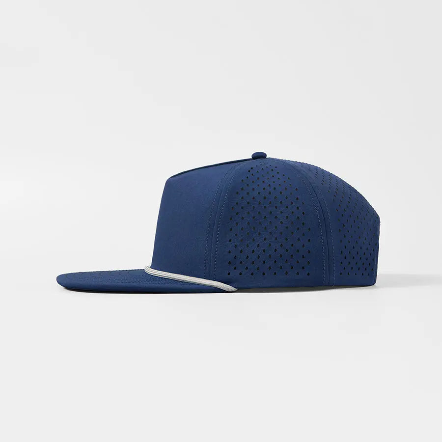 Blank & Custom Water Repellent 5 Panel Snapback Golf Hats with Rope Wholesale - 5015P