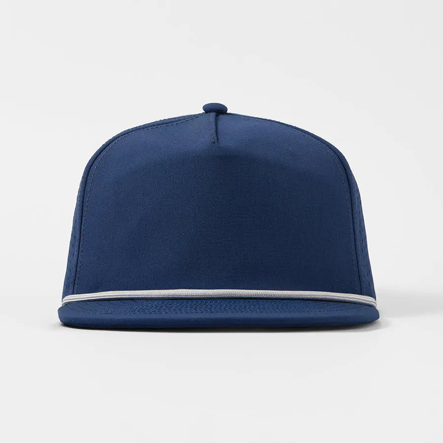 Blank & Custom Water Repellent 5 Panel Snapback Golf Hats with Rope Wholesale - 5015P