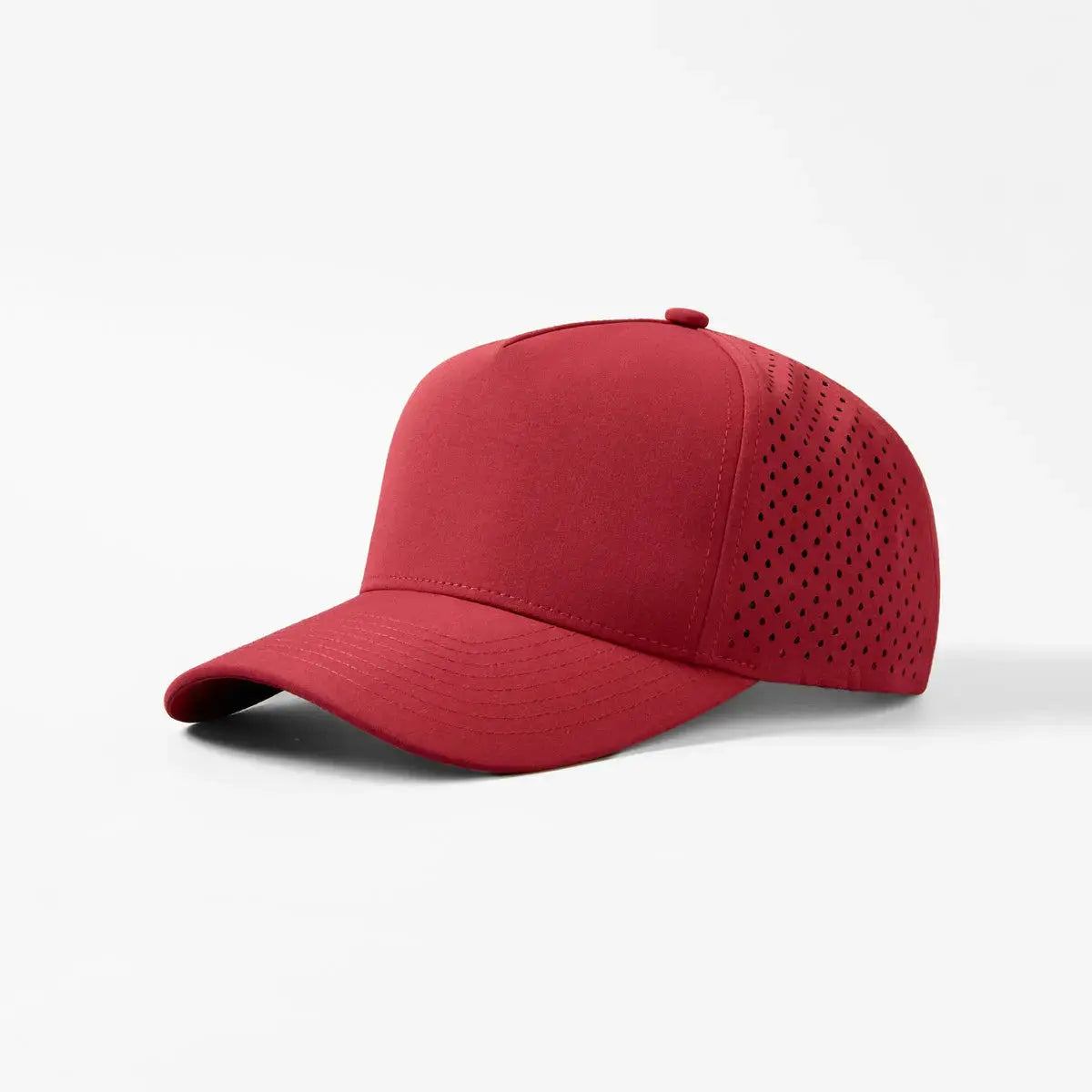 Blank & Custom Youth 5 Panel Perforated Water Repellent Snapback Golf Hat - 5479