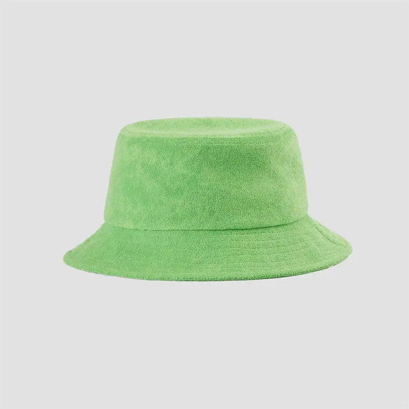 Wholesale Blank Terry Cloth Bucket Hat - 112