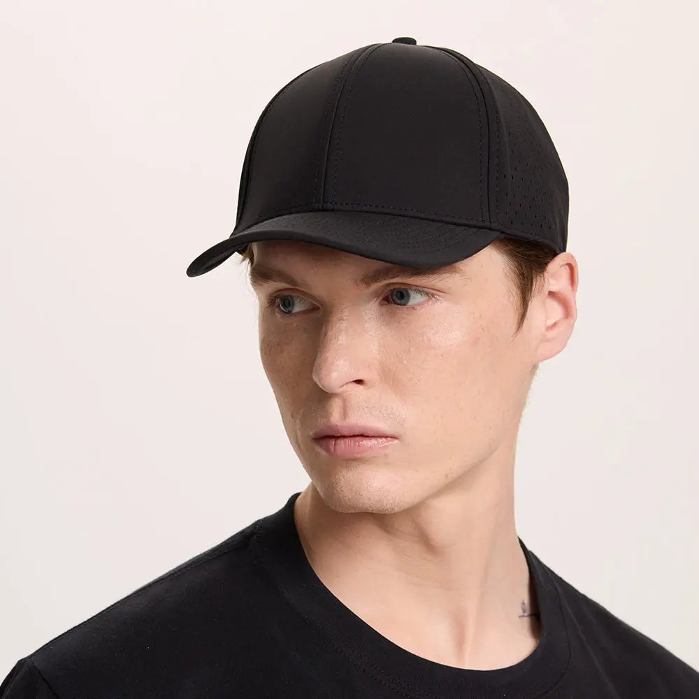 Blank & Custom 6-Panel Perforated Performance Golf Snapback Hat Wholesale – 6266