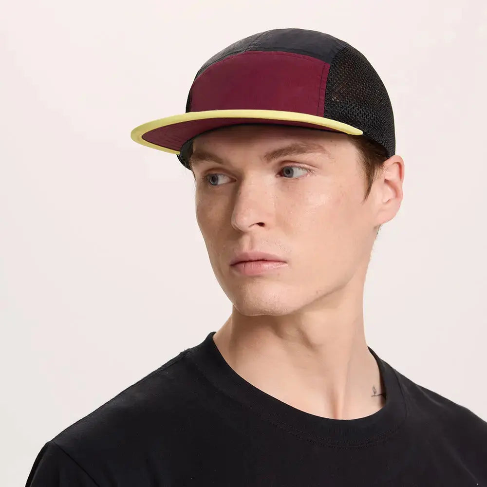 Blank & Custom Water Repellent 5 Panel Nylon Mesh Camper Hat Wholesale - 5209
