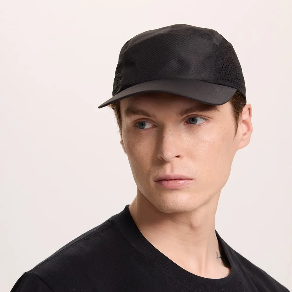 Blank & Custom 5 Panel Seamless Lightweight Perforated Running Cap Wholesale - 5027