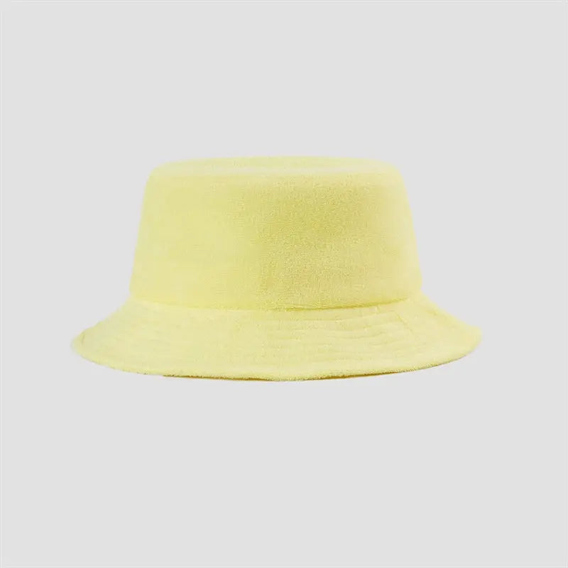Wholesale Blank Terry Cloth Bucket Hat - 112
