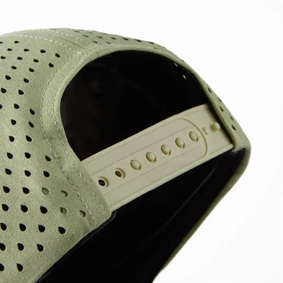Blank & Custom Perforated 5 Panel Performance Snapback Golf Hat Wholesale - 6526