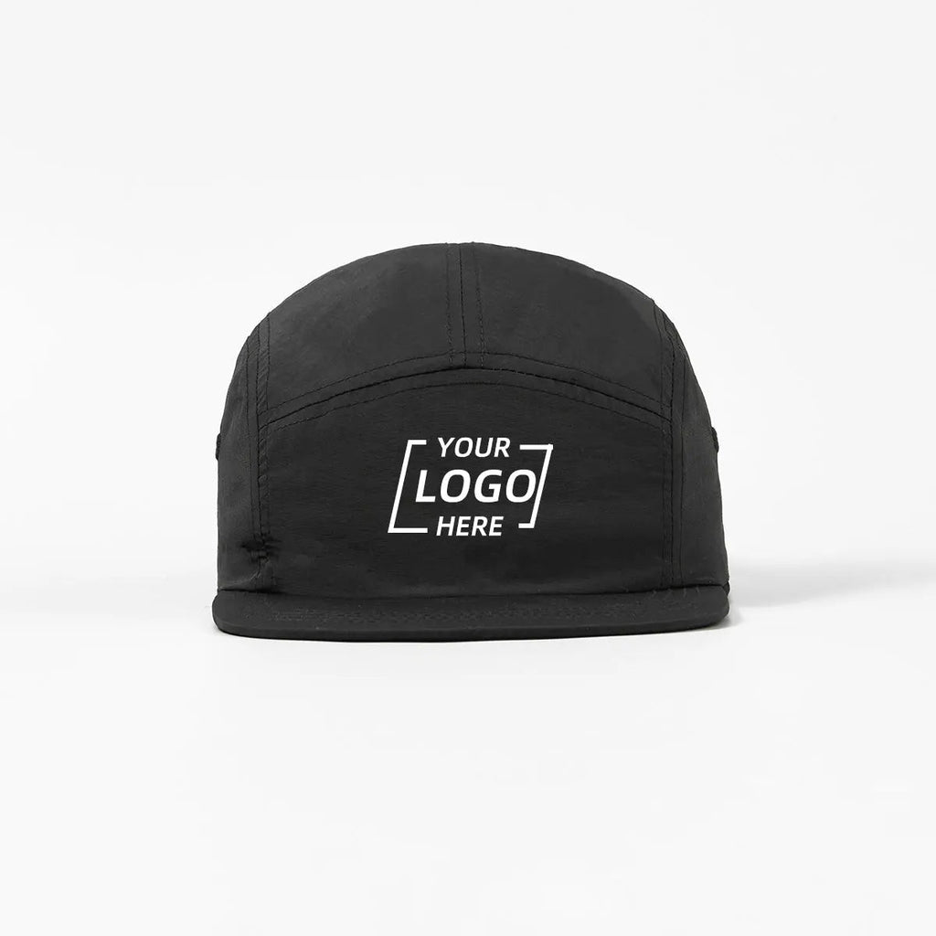 Blank & Custom 5 Panel Nylon Water Repellent Camper Hat Wholesale - 6016