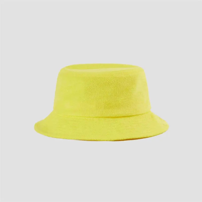 Wholesale Blank Terry Cloth Bucket Hat - 112