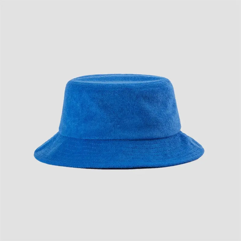 Wholesale Blank Terry Cloth Bucket Hat - 112