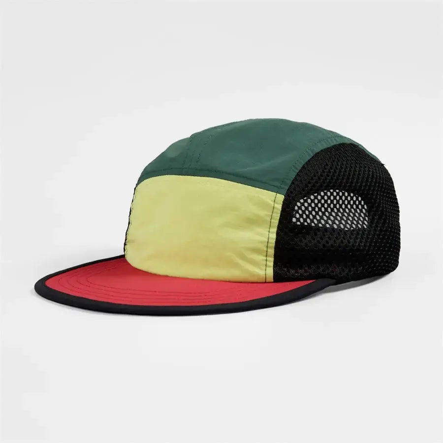 Blank & Custom Water Repellent 5 Panel Nylon Mesh Camper Hat Wholesale - 5209
