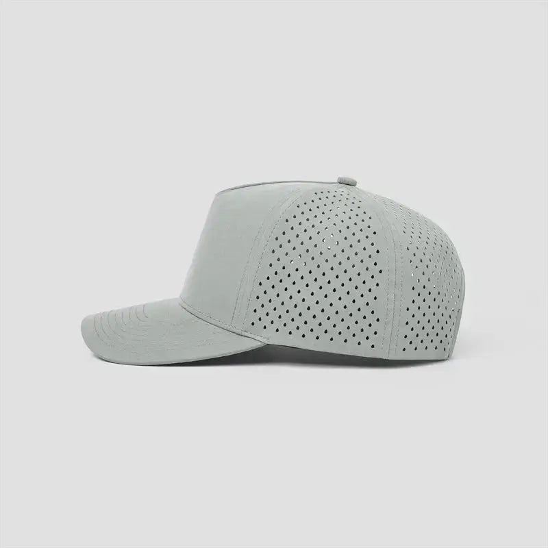 Blank & Custom Perforated 5 Panel Performance Snapback Golf Hat Wholesale - 6526