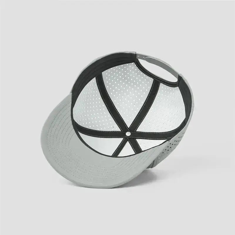 Blank & Custom Perforated 5 Panel Performance Snapback Golf Hat Wholesale - 6526