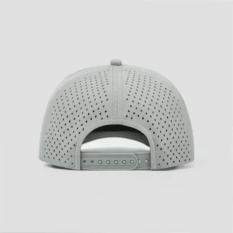 Blank & Custom Perforated 5 Panel Performance Snapback Golf Hat Wholesale - 6526