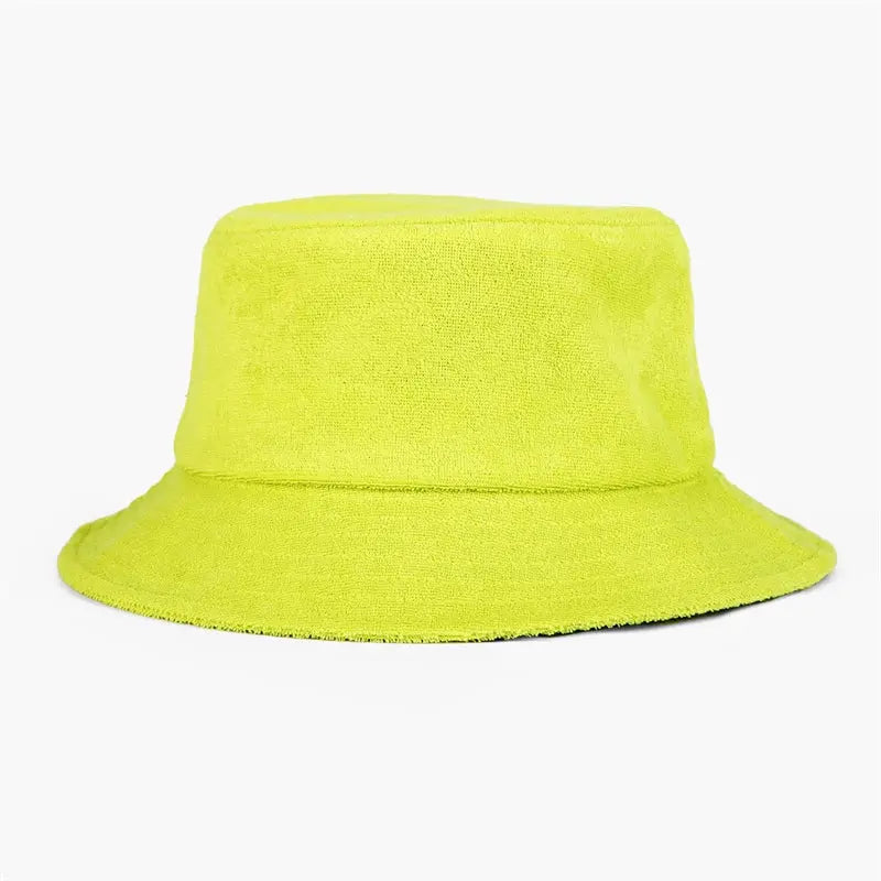Wholesale Blank Terry Cloth Bucket Hat - 112