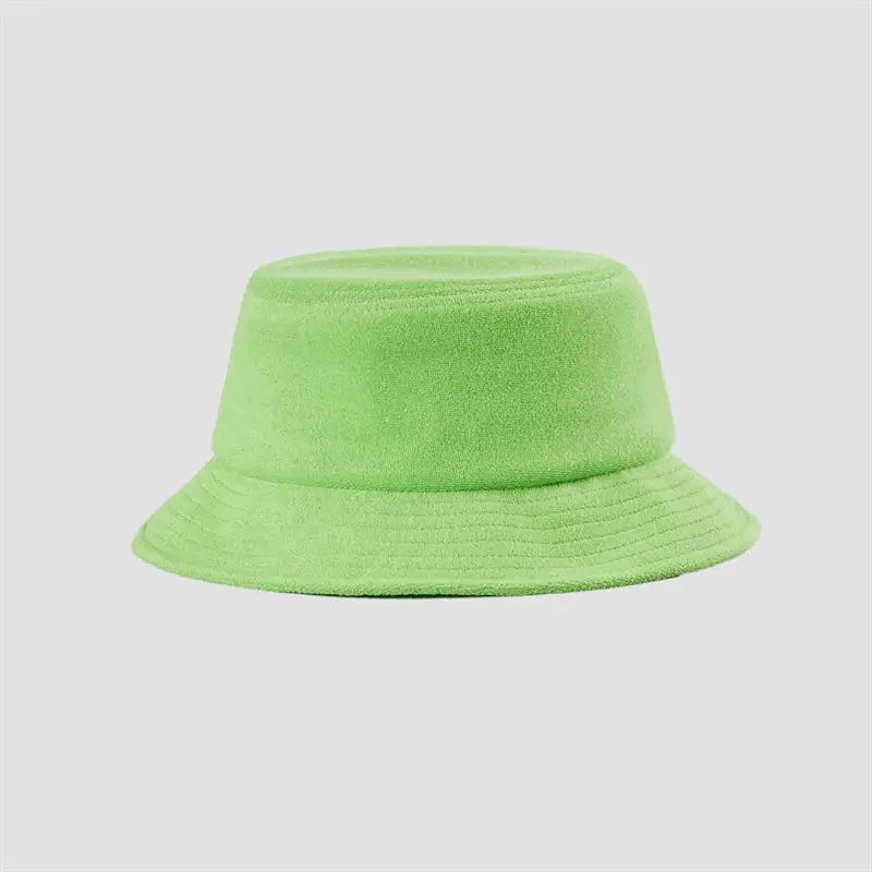 Wholesale Blank Terry Cloth Bucket Hat - 112