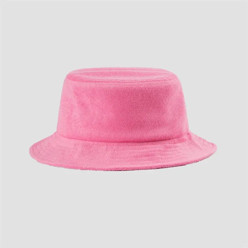 Wholesale Blank Terry Cloth Bucket Hat - 112