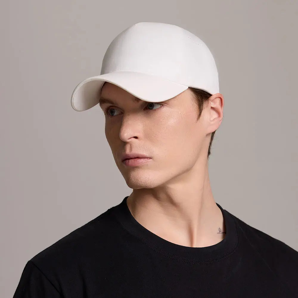 Blank Seamless Bonded Water Repellent Perforated 5 Panel Snapback Golf Hat Wholesale  - 5312