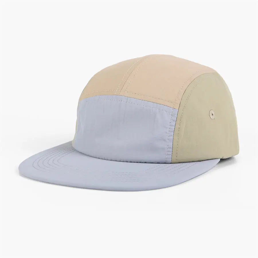 Blank & Custom Low Profile Mixed Color Nylon Camper Cap Wholesale - 6713