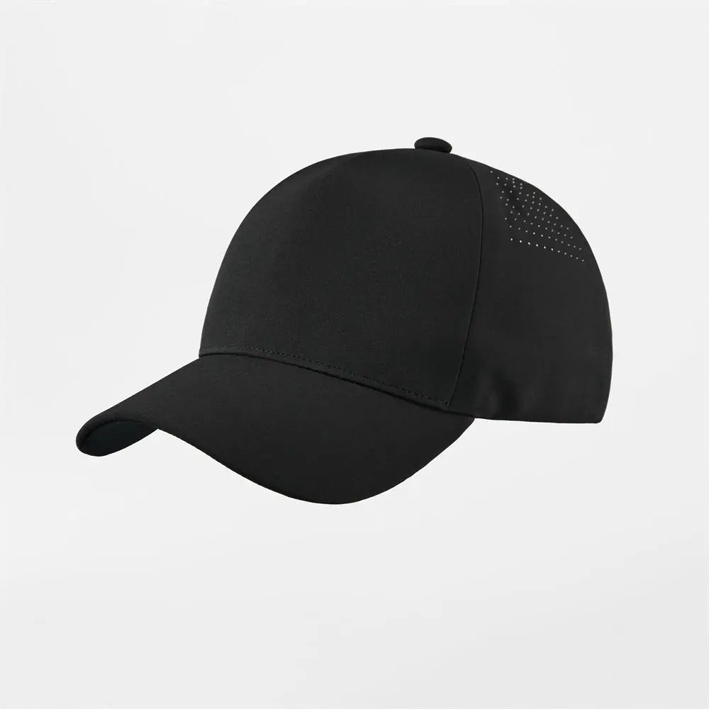 Blank Seamless Bonded Water Repellent Perforated 5 Panel Snapback Golf Hat Wholesale  - 5312