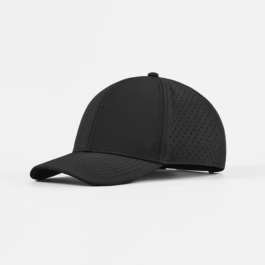 Blank & Custom 6-Panel Perforated Performance Golf Snapback Hat Wholesale – 6266
