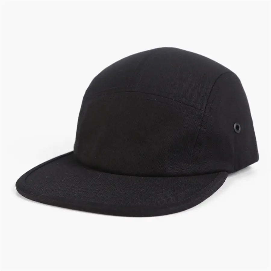Blank Flat Bill 5 Panel Cotton Twill Camper Hat Wholesale - 6714