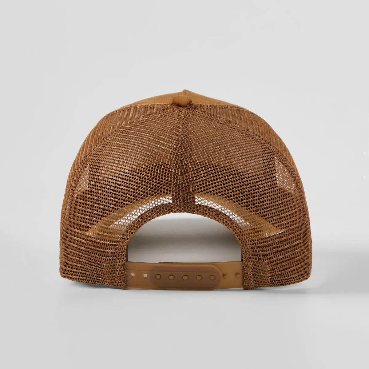 Blank Suede Mesh 5 Panel Trucker Hats Wholesale - 6710