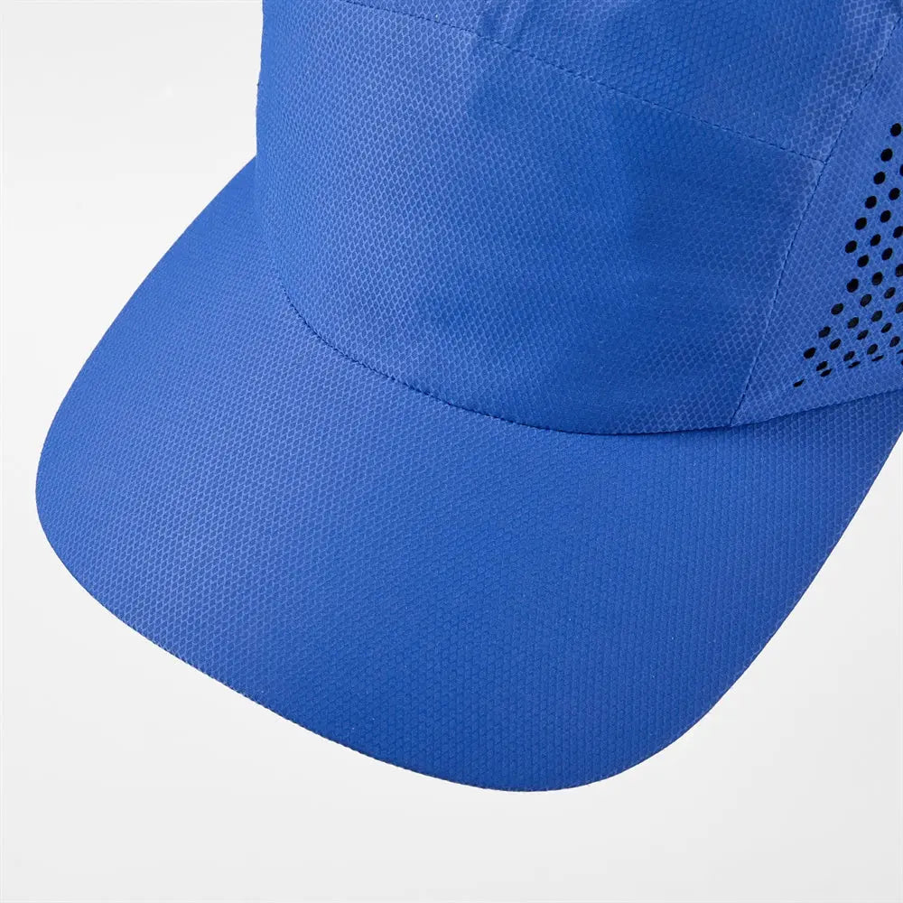 Blank & Custom 5 Panel Seamless Lightweight Perforated Running Cap Wholesale - 5027