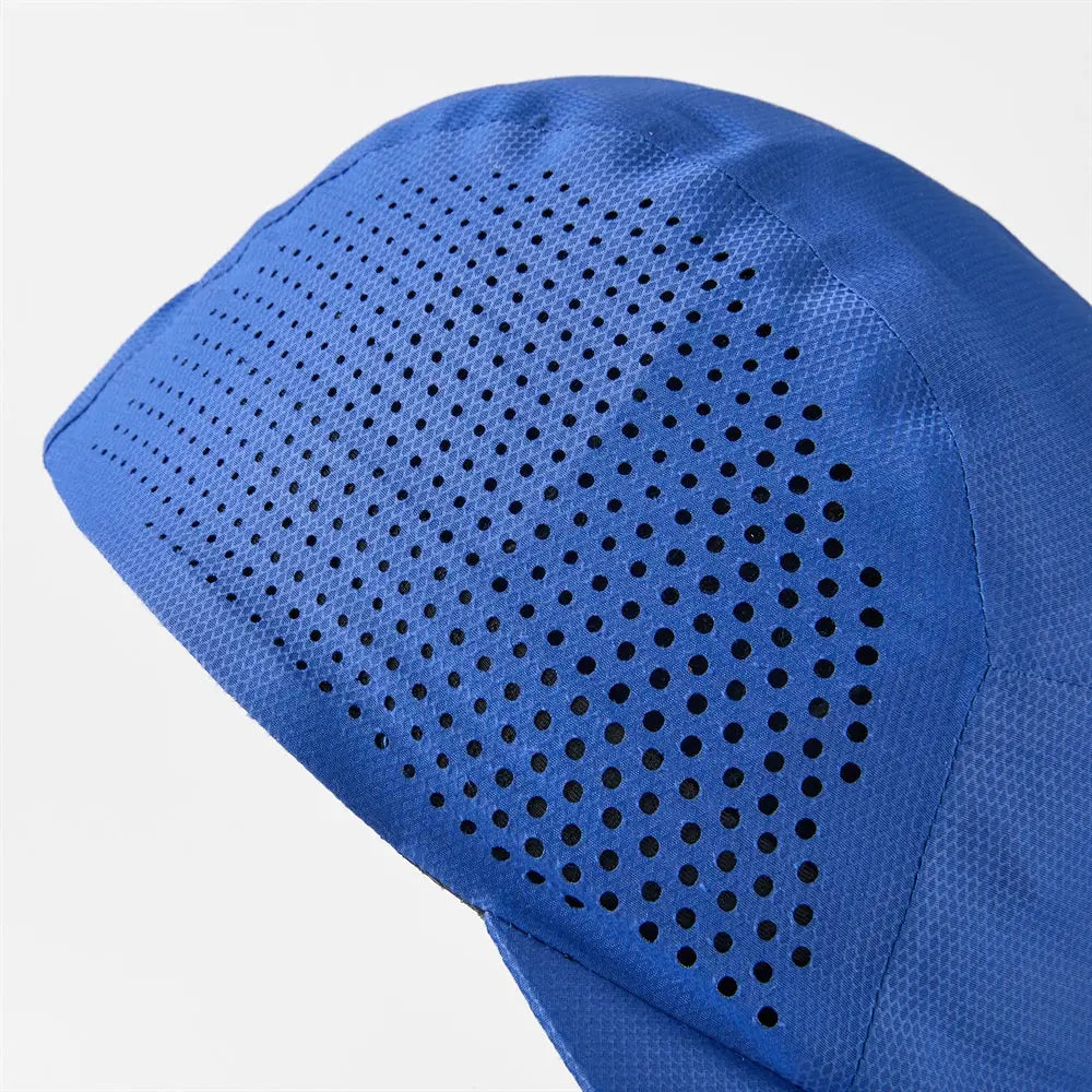 Blank & Custom 5 Panel Seamless Lightweight Perforated Running Cap Wholesale - 5027