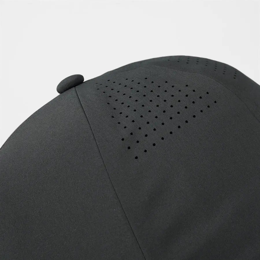 Blank Seamless Bonded Water Repellent Perforated 5 Panel Snapback Golf Hat Wholesale  - 5312