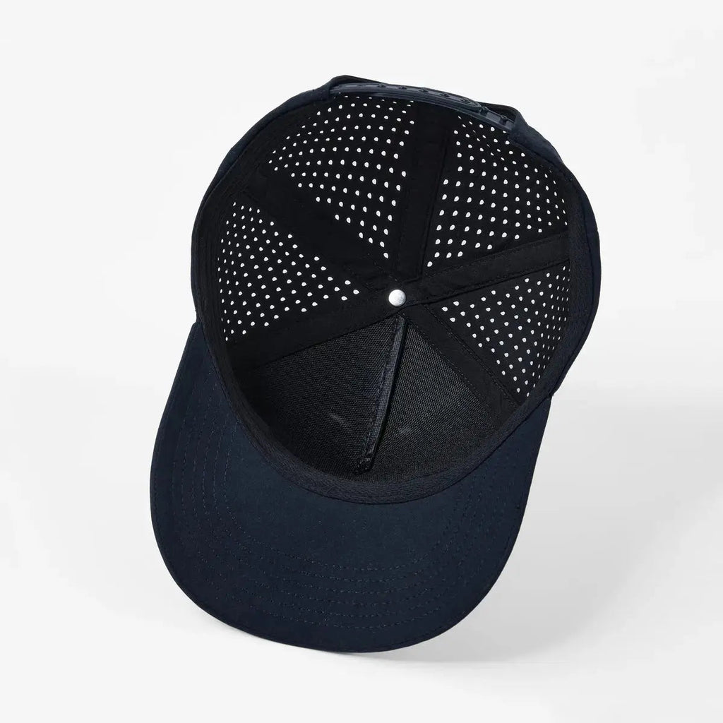 Blank & Custom Youth 5 Panel Perforated Water Repellent Snapback Golf Hat - 5479