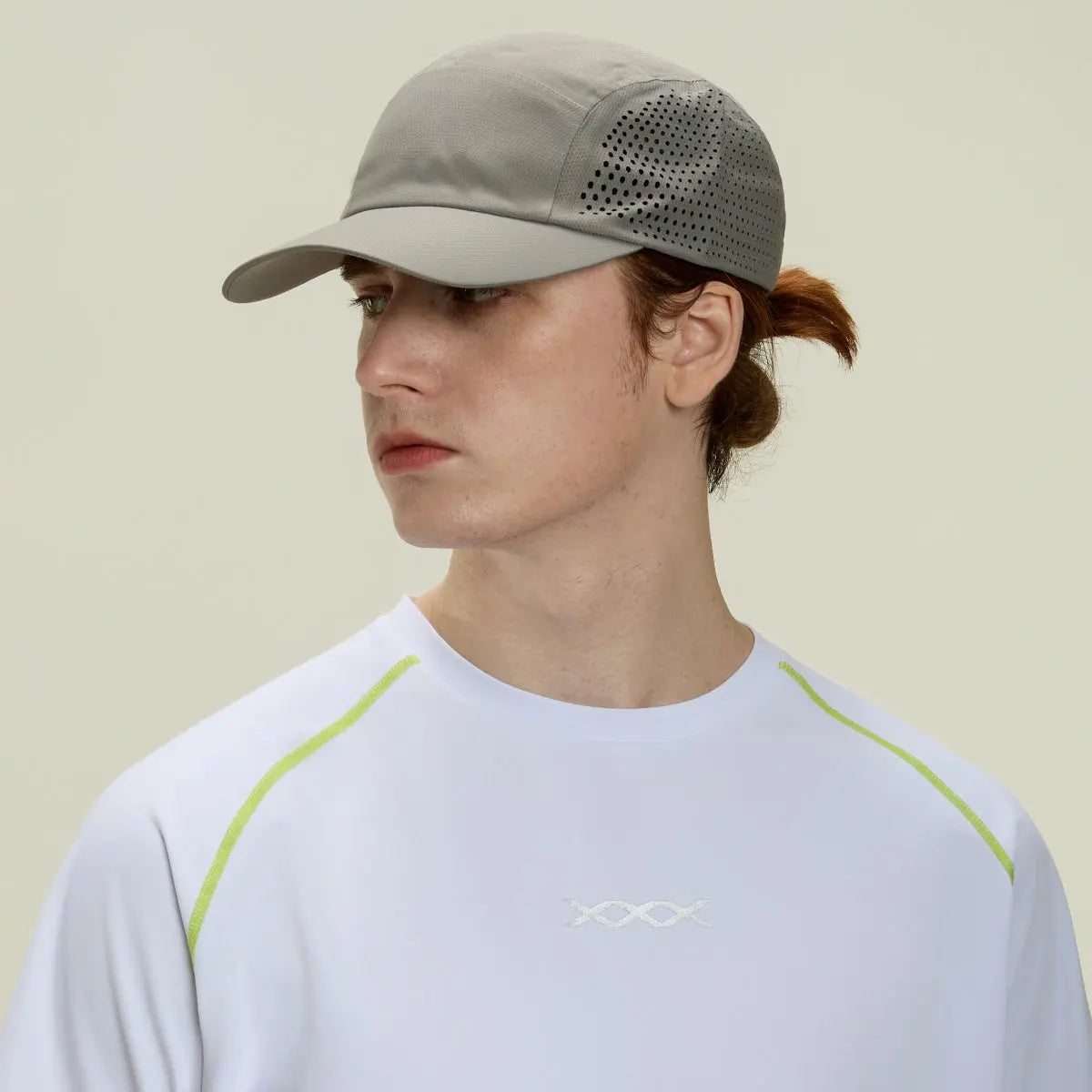 Blank & Custom 5 Panel Seamless Lightweight Perforated Running Cap Wholesale - 5027