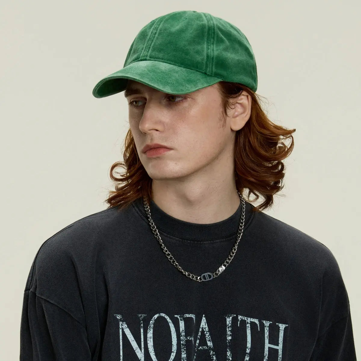 Blank & Custom 6 Panel Distressed Vintage Dad Hat Wholesale - 6123