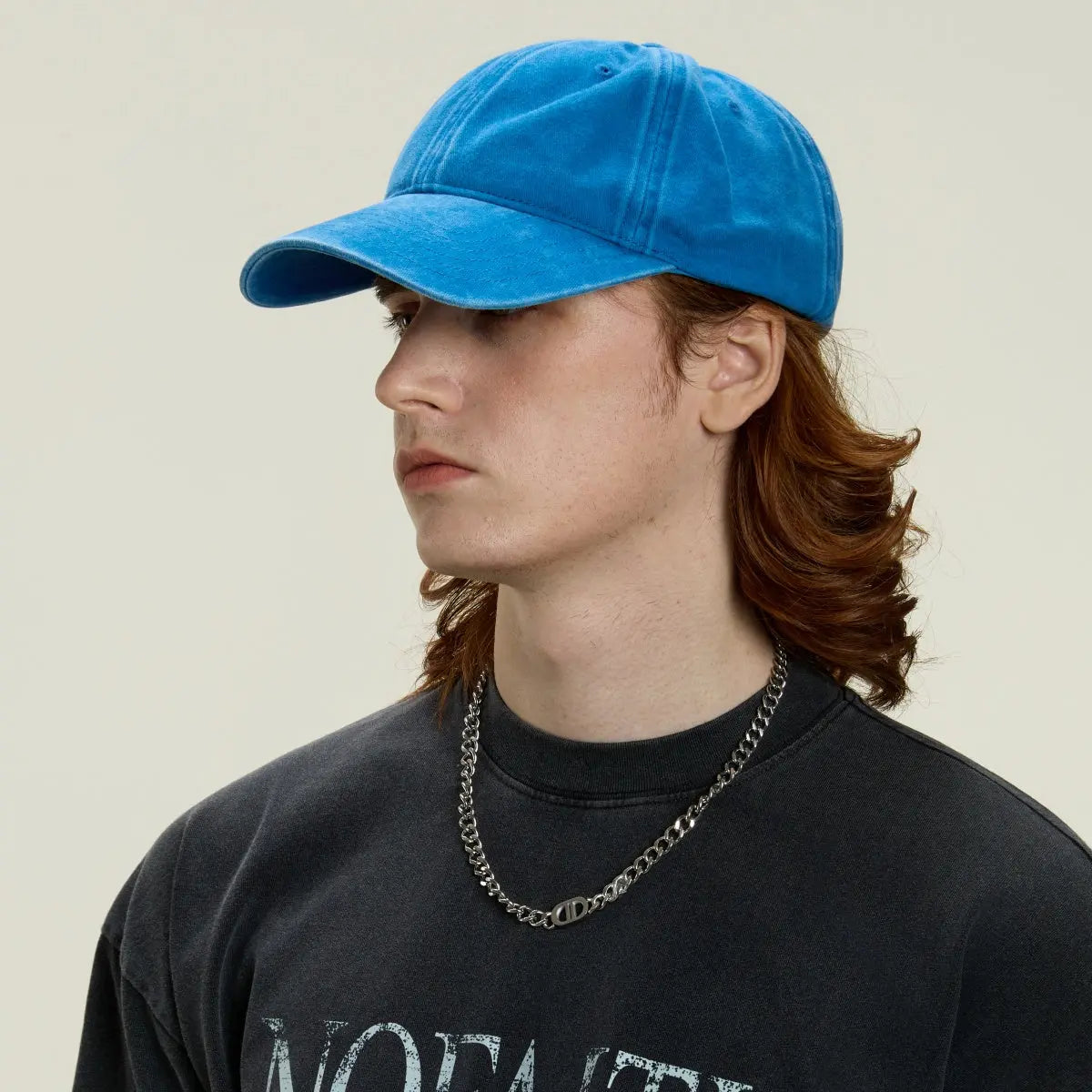 Blank & Custom 6 Panel Distressed Vintage Dad Hat Wholesale - 6123