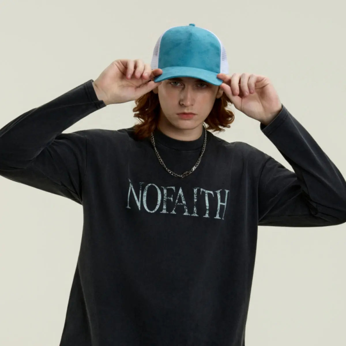 Blank Suede Mesh 5 Panel Trucker Hats Wholesale - 6710