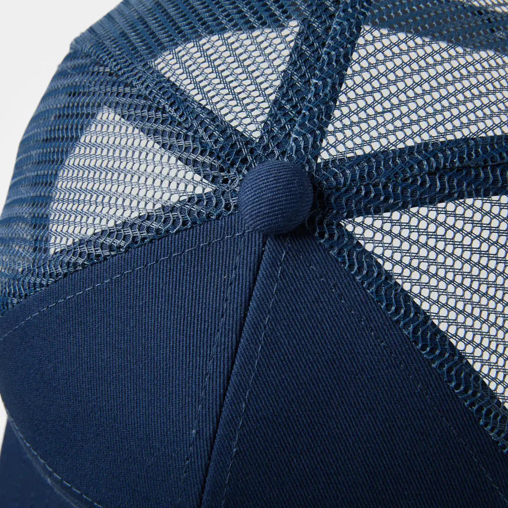 Blank & Custom Flat Bill 7 Panel Trucker Hat Wholesale - 6471 (Recycled)