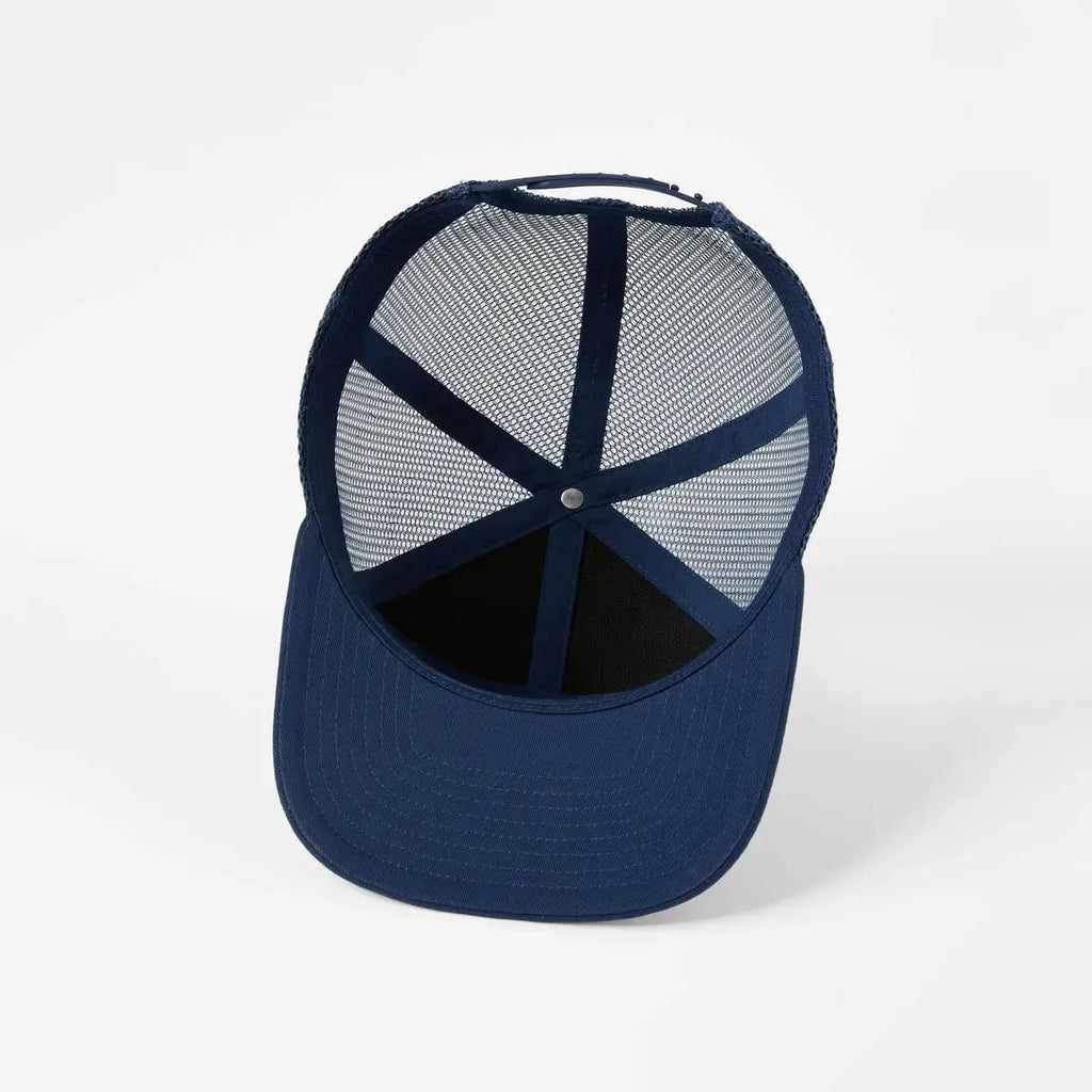 Blank & Custom Flat Bill 7 Panel Trucker Hat Wholesale - 6471 (Recycled)