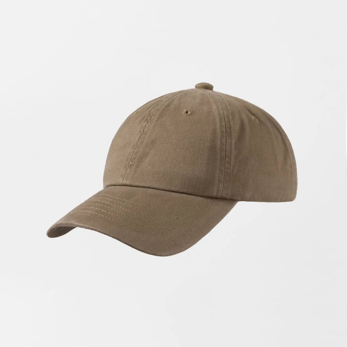 Blank & Custom Unstructured Cotton Sanded Twill Dad Hat Wholesale - 6019