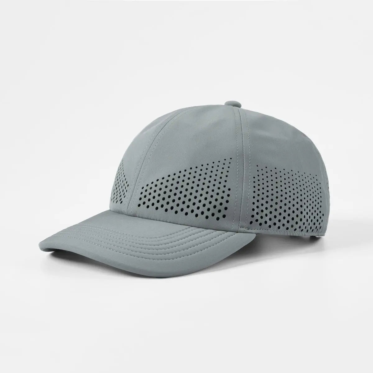 Blank & Custom 6 Panel Perforated Performance Running Hat Wholesale - 6445