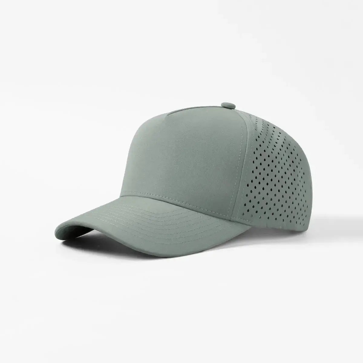 Blank & Custom Youth 5 Panel Perforated Water Repellent Snapback Golf Hat - 5479