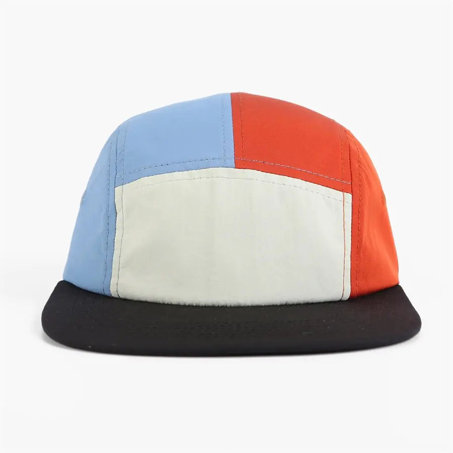 Blank & Custom Low Profile Mixed Color Nylon Camper Cap Wholesale - 6713