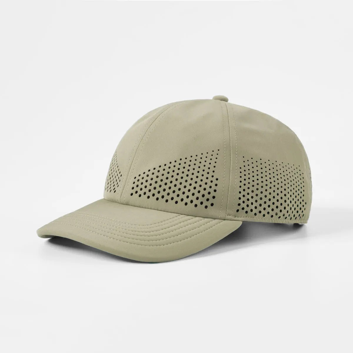 Blank & Custom 6 Panel Perforated Performance Running Hat Wholesale - 6445